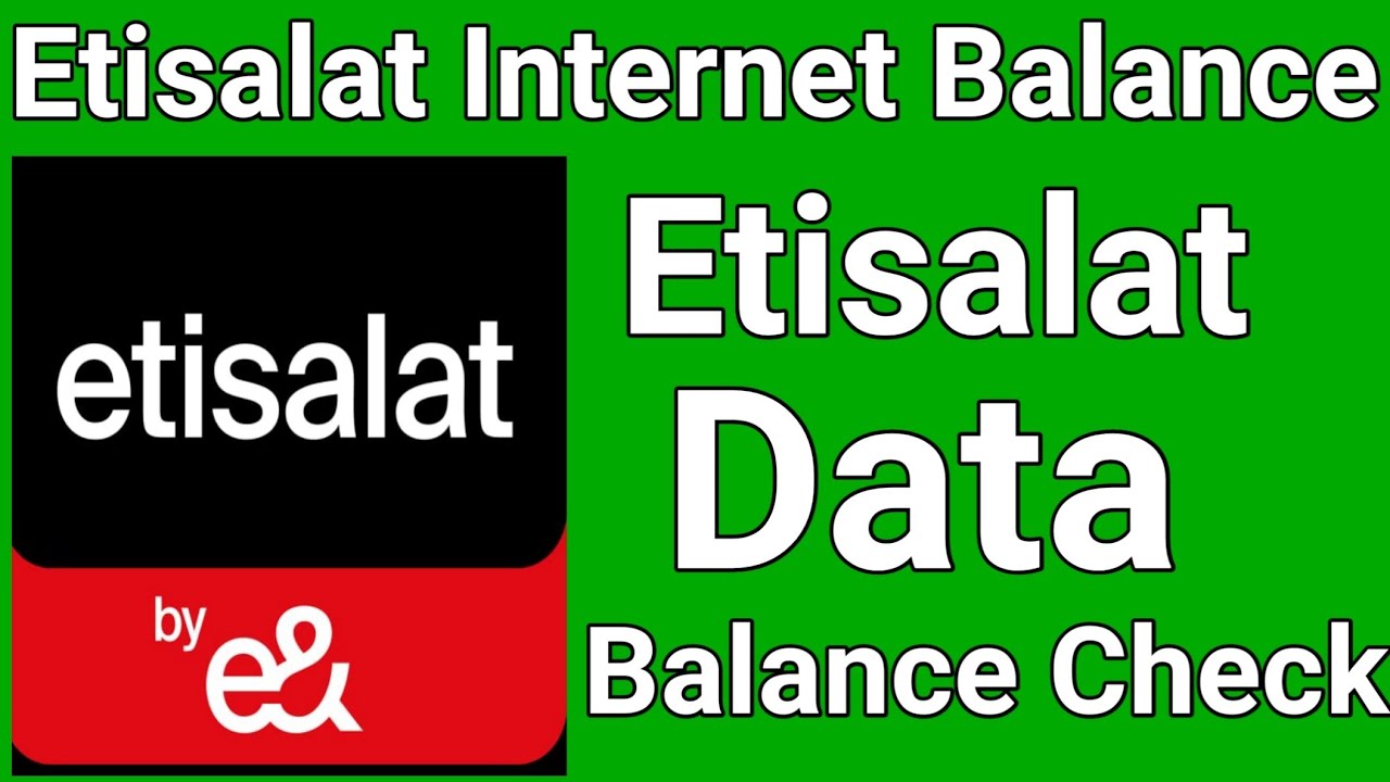 How do I check my remaining data on Etisalat | Etisalat Data balance Check Code?