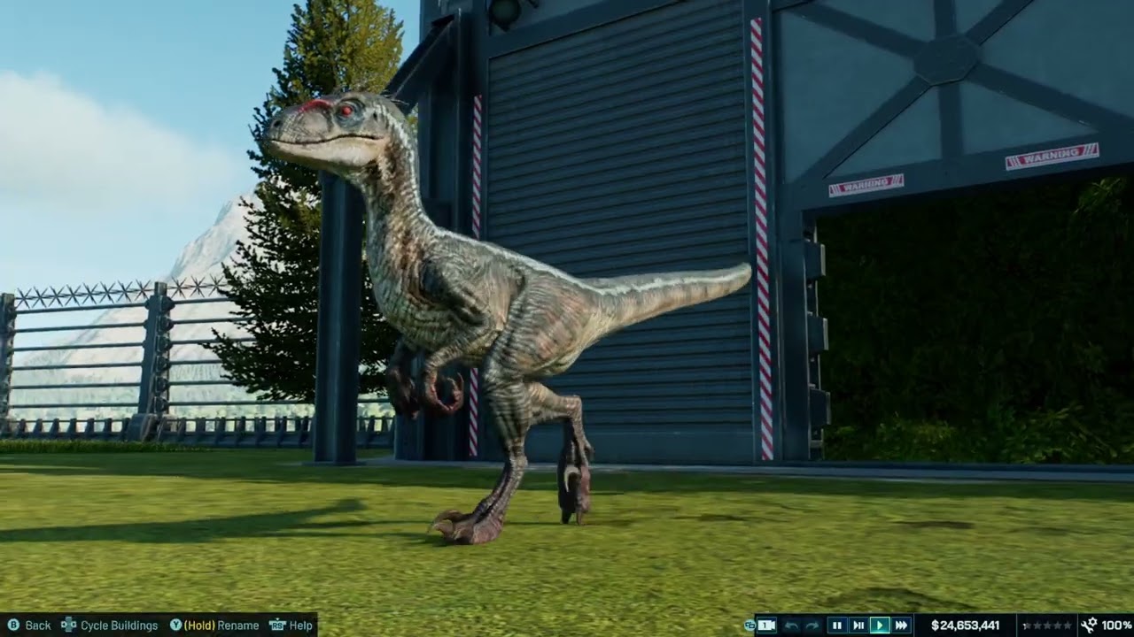 me building a dino theme park of my own part 3[: