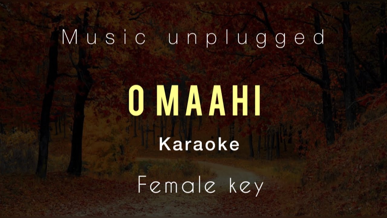 O Maahi | Female karaoke | Dunki | Arijit singh | Shahrukh Khan | Pritam