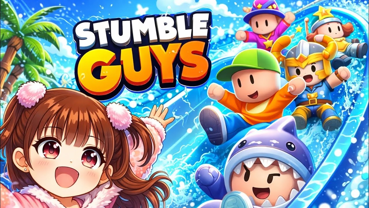 ⭐ VEM JOGAR STUMBLE GUYS ⭐