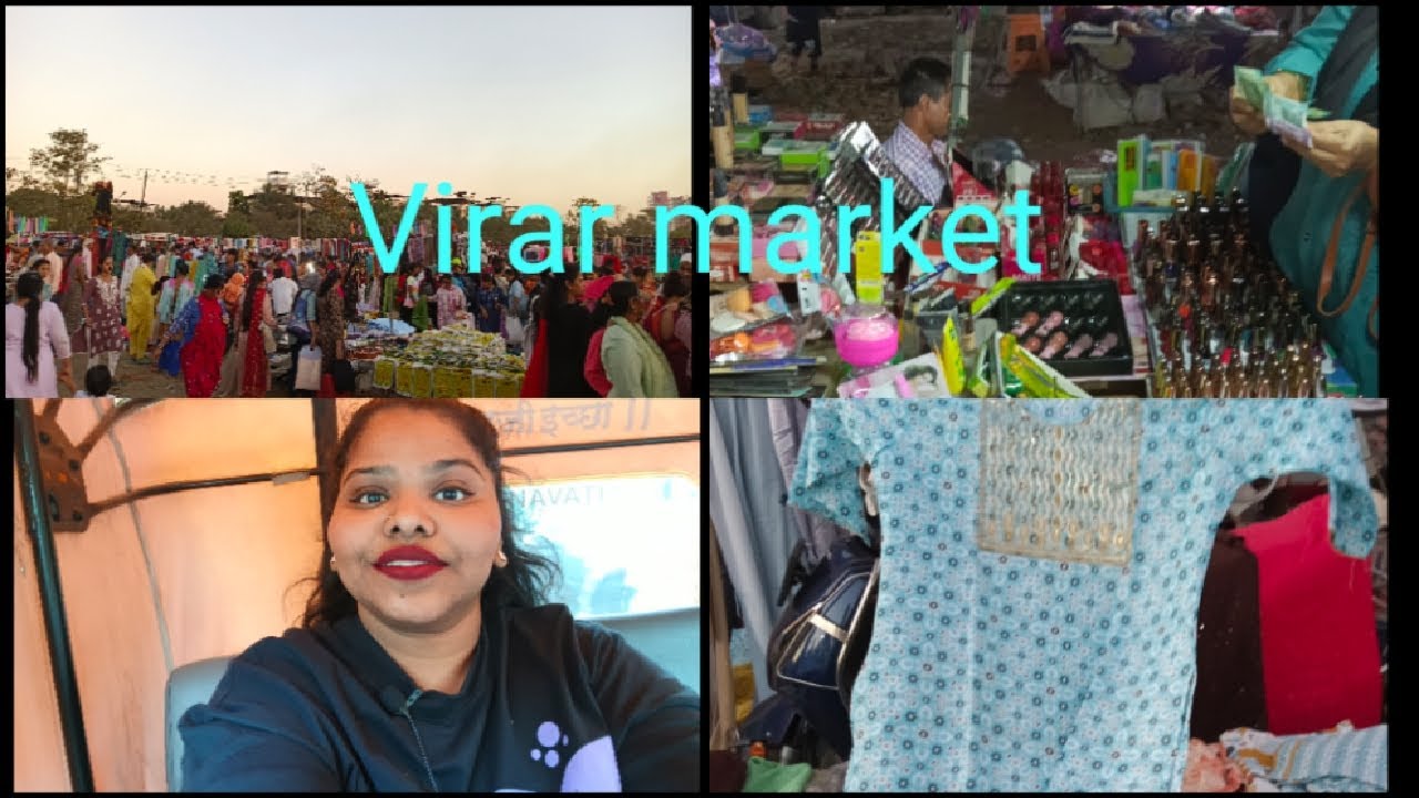 Virar Market |विरार मंगल मार्केट| सब चीजे बजट में 😍All in one💕#explore#lifestyle #virar#fyp#shopping