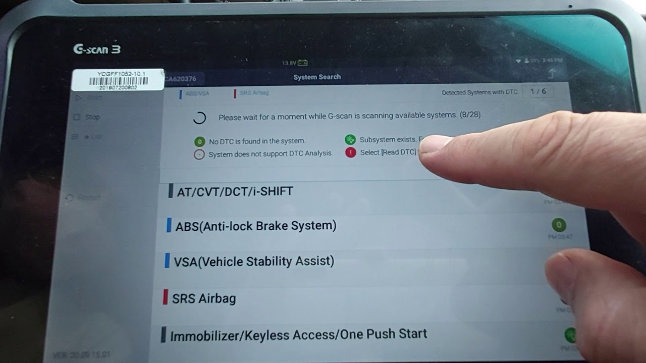Gscan car scanner GIT diagnostic جهاز فحص السيارات جيسكان جهاز جي سكان وكيل الامارات 00971501679410