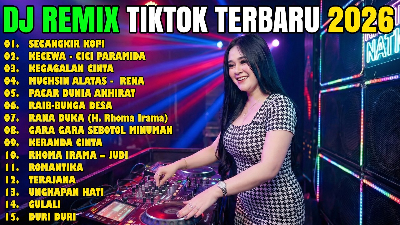 DJ TIKTOK TERBARU 2025 🎵 DJ SECANGKIR KOPI REMIX FULL BASS BIKIN NAGIH!! AUTO FYP 🔥