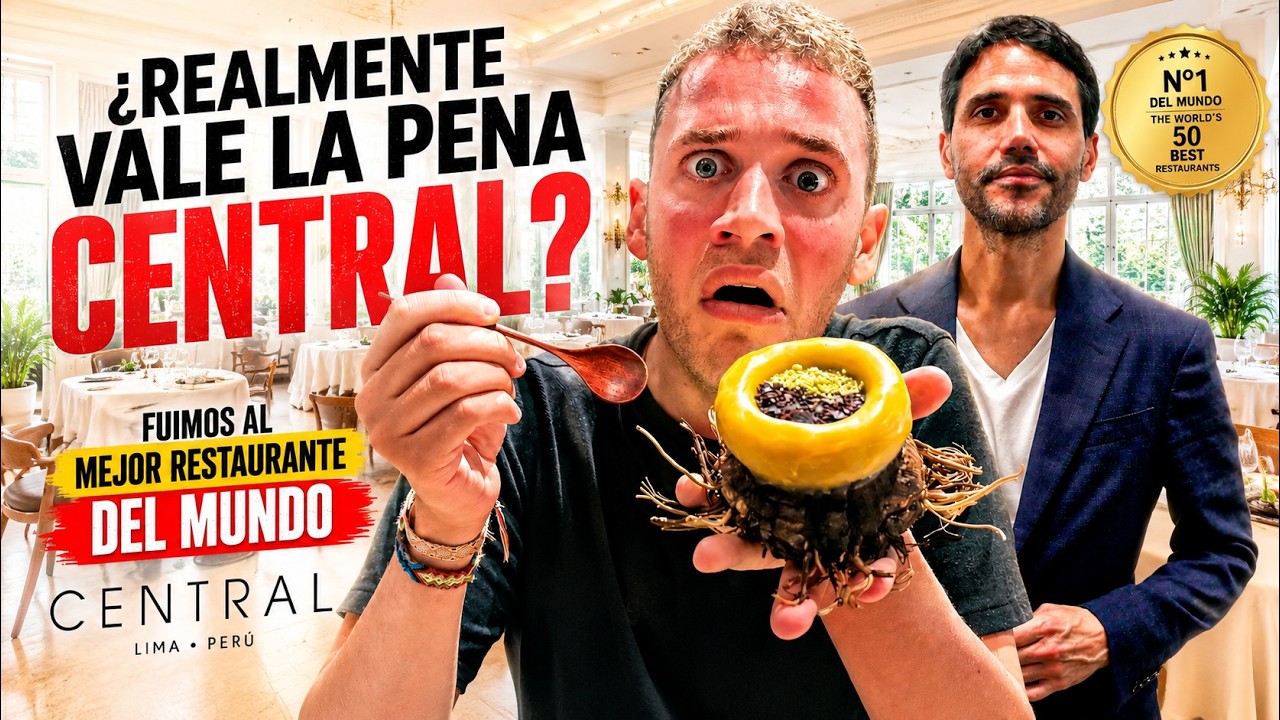 ¿Realmente vale la pena CENTRAL? Fuimos al mejor RESTAURANTE DEL MUNDO