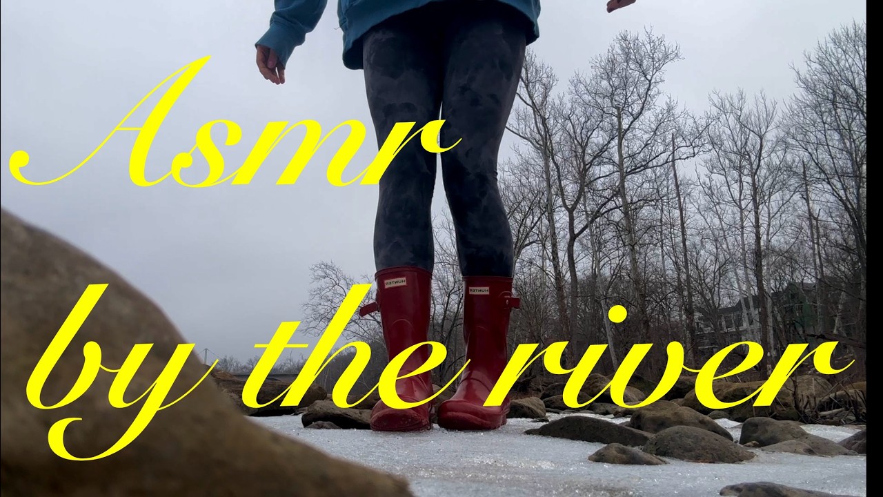 ASMR by the river❄️🪾 - no talking: personal attention, scratching, walking sounds🧘‍♀️
