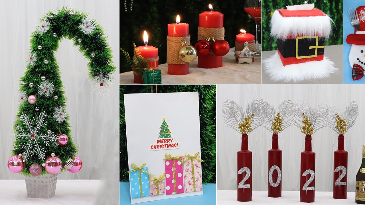 10 Diy Christmas Decorations 2021 | Christmas Decorations Ideas 2021