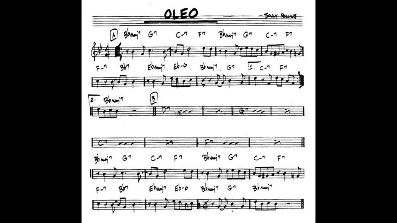 Oleo play along - backing track