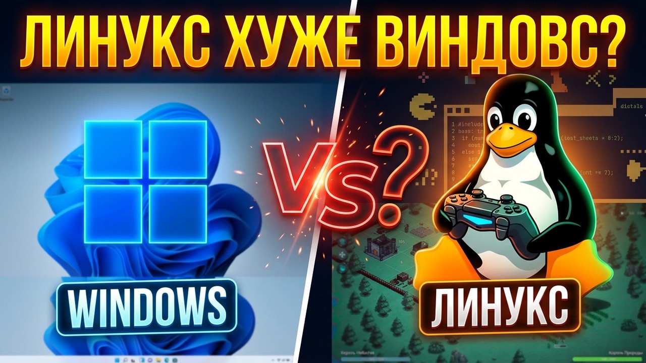Так ли плох линукс на самом деле? Новичок в linux пробует 