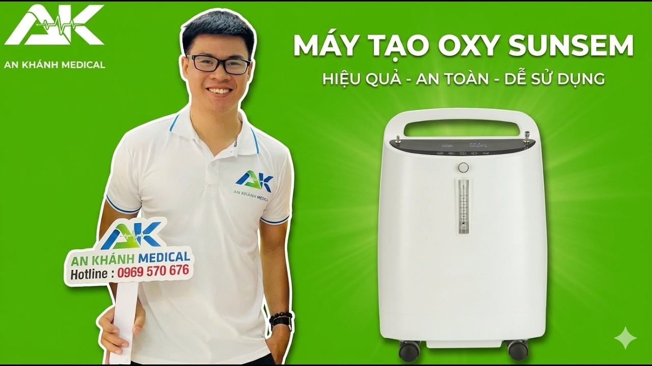 Giới thiệu máy tạo oxy 5 lít SunSem SZ-5DW