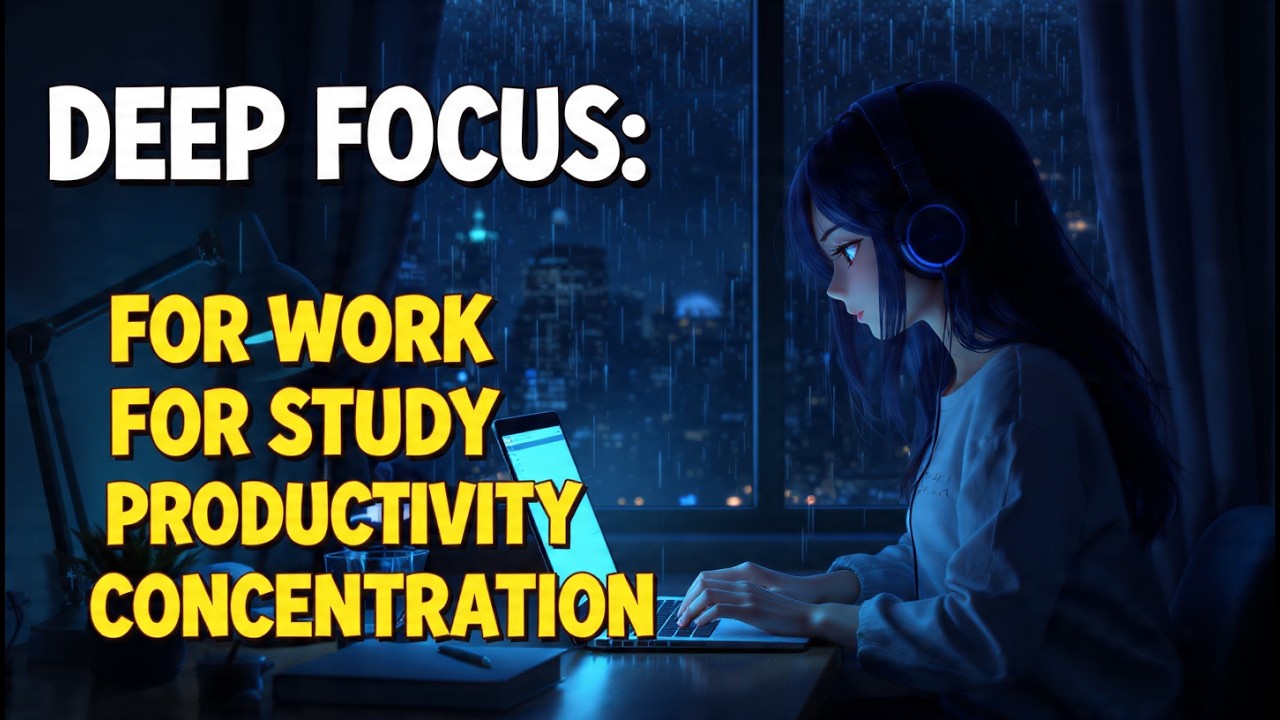 🔴 LIVE Work Music for Focus & Flow | Deep Instrumental Background
