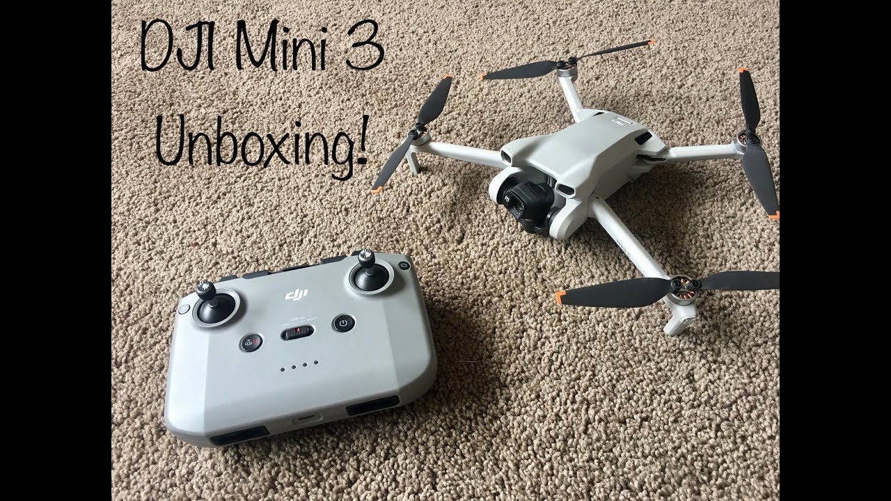 DJI Mini 3 Unboxing!