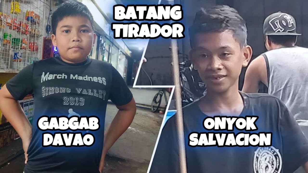 GABGAB DAVAO 🆚 ONYOL SALVACION - 10 BALLS PAREHAS MGA BATANG TIRADOR