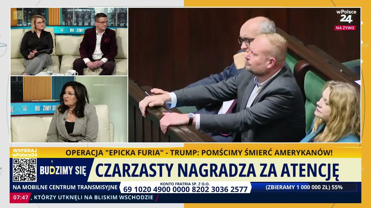 Czarzasty nagradza za atencję! Budzimy się wPolsce24