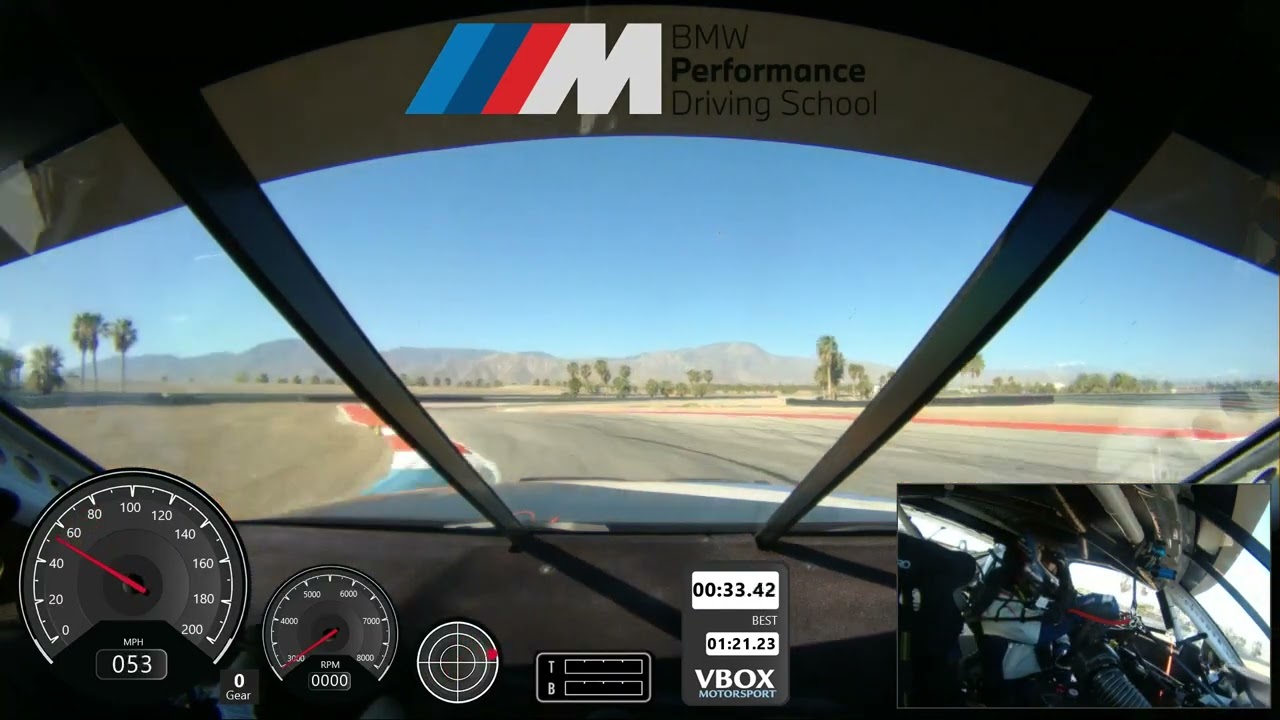 Brand New 2024 BMW M4 GT4 Lap at The Thermal Club