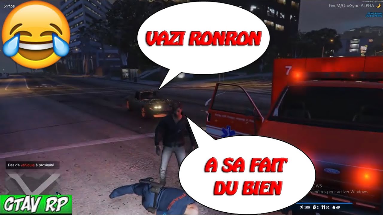 NINA EXCITER DE VOIR AARON SE BATTRE CONTRE DES PNJ PTDR ! GTA RP FANTASTIC.