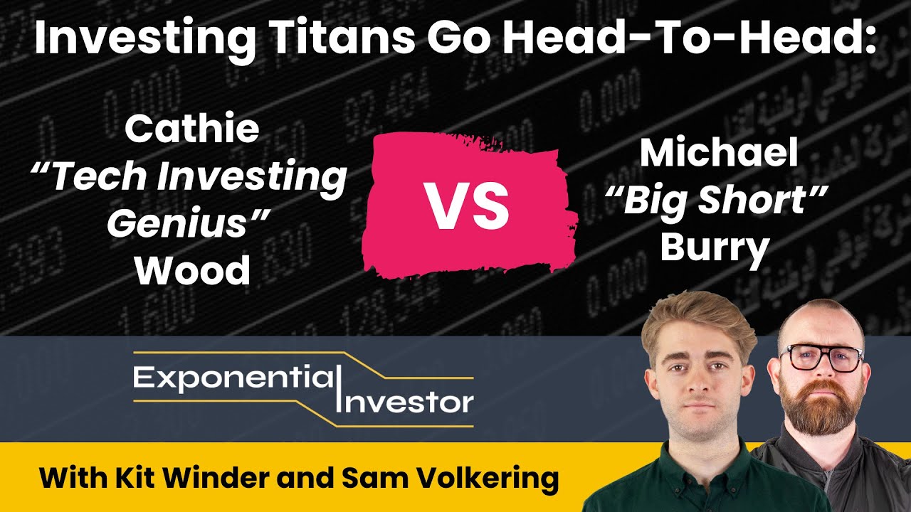Investing Titans Go Head-To-Head: Tech Investing Genius Cathie Wood Vs Michael &ldquo;Big Short&rdquo; Burry