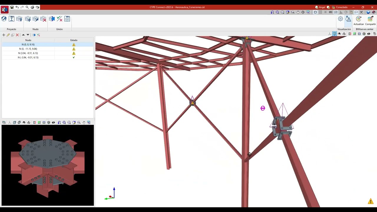 Taller Modelamiento de Conexiones de Acero con CYPE Connect