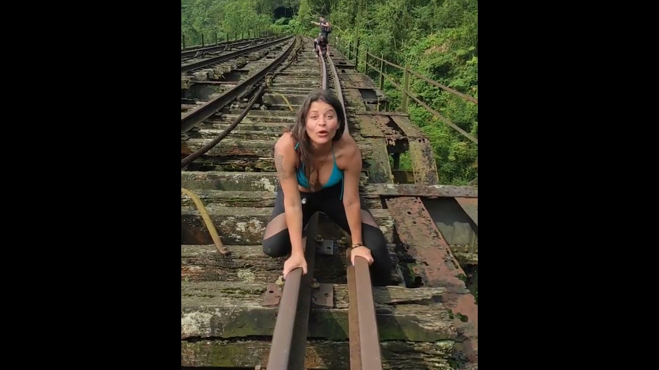 Funicular -paranapiacaba, s&atilde;o Paulo. &eacute; uma trilha super perigosa, caso decida ir assuma os riscos