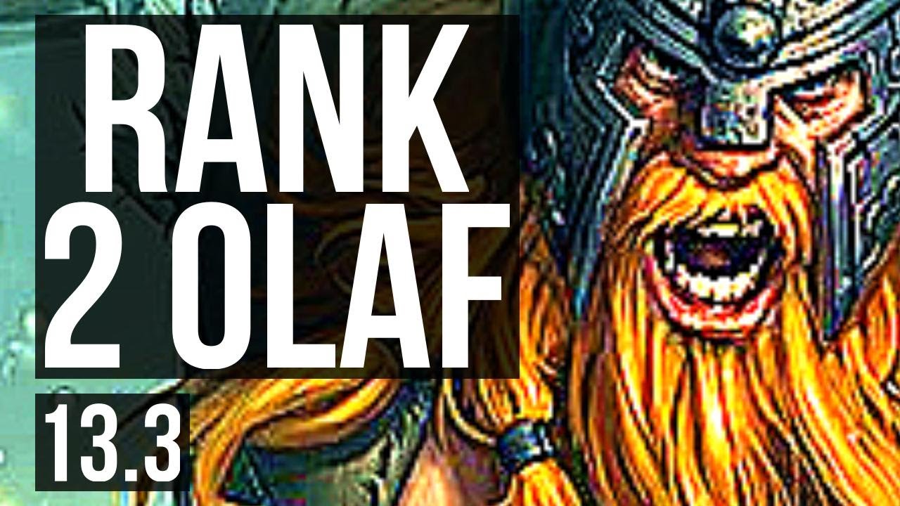 OLAF vs LEE SIN (TOP) | Rank 2 Olaf, 5/1/4, Rank 26 | EUW Challenger | 13.3