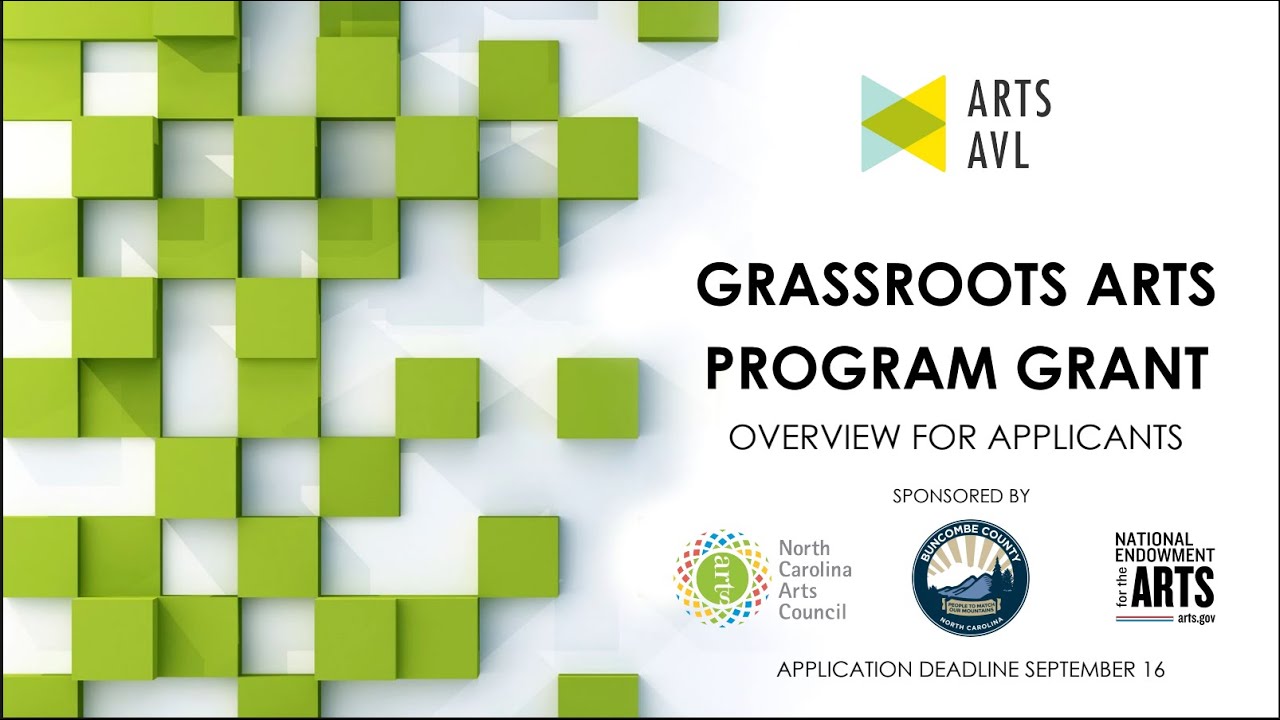 2024-2025 Grassroots Arts Program Grant