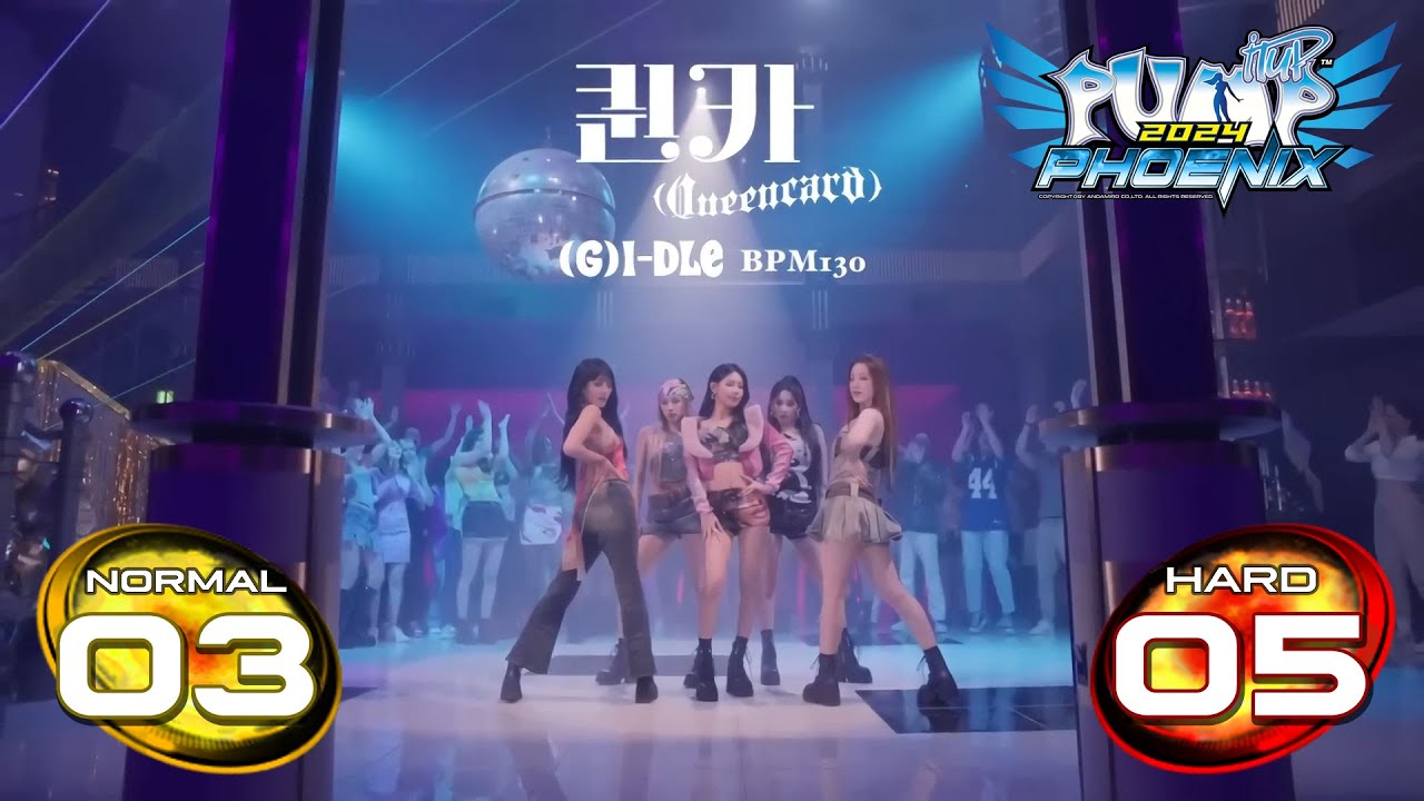 [PUMP IT UP PHOENIX] Queencard (퀸카) - (G)I-DLE S3 & S5 (NORMAL & HARD) ✔