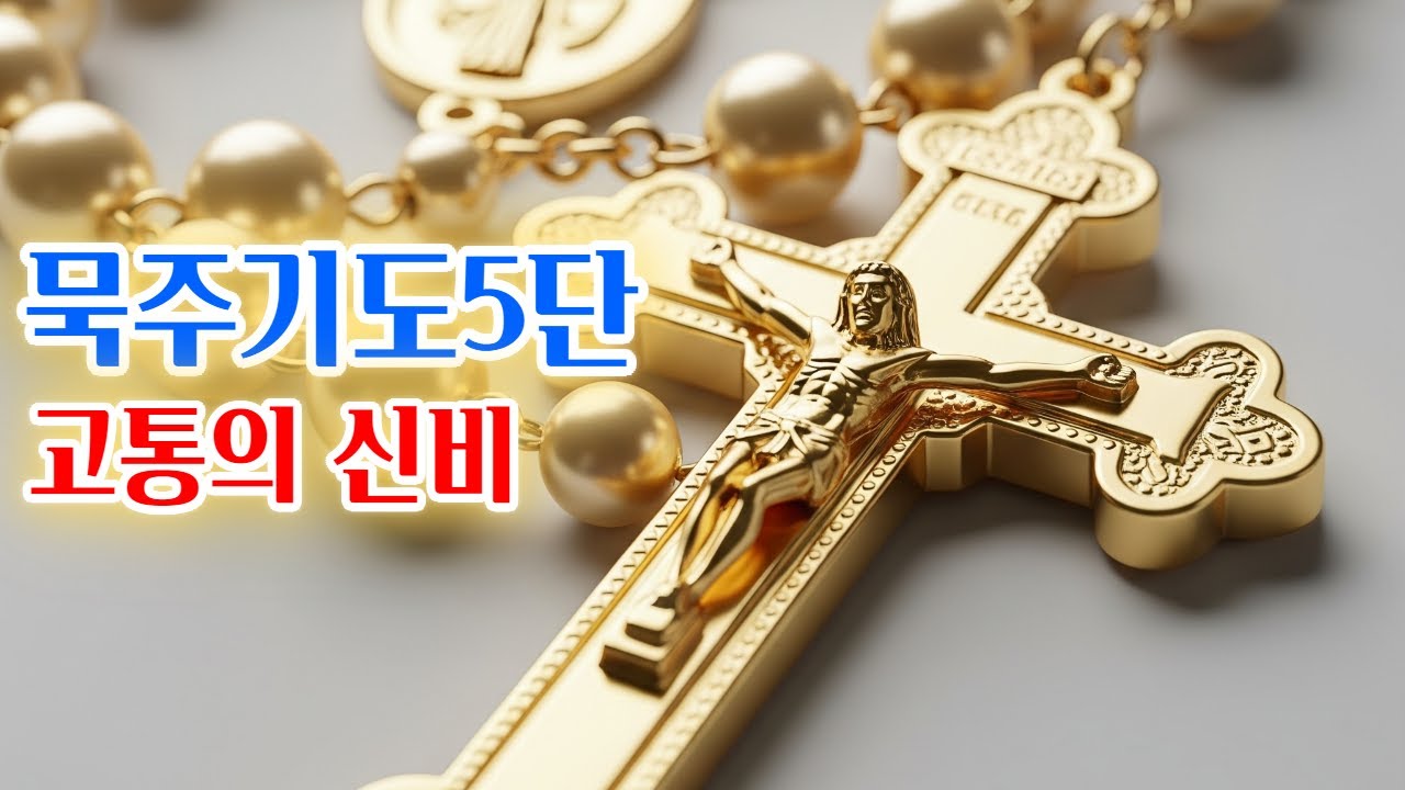 ✨묵주기도5단 고통의 신비✨