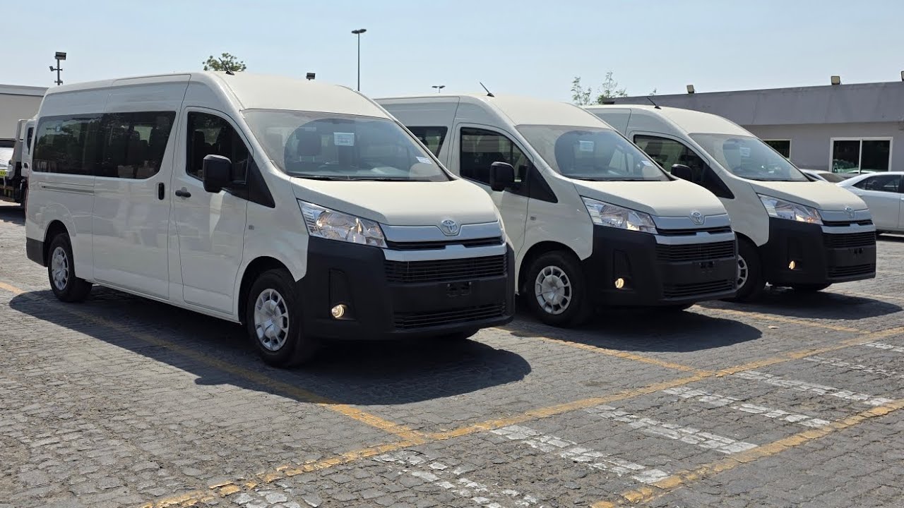 New 2026 Toyota Hiace Now Available For Export Sale In Dubai