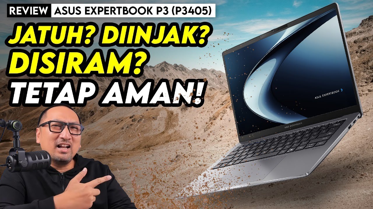 Laptop Bisnis Tahan Banting! Review ASUS ExpertBook P3 (P3405)