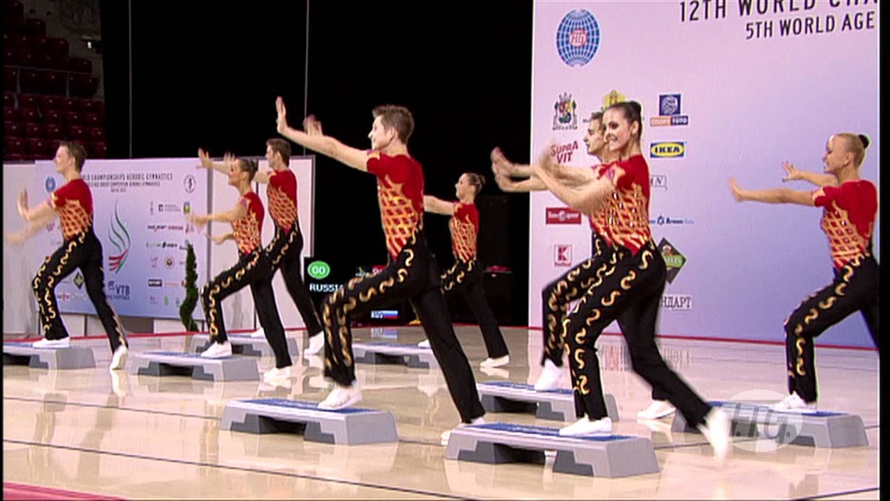 First Step : RUSSIA - Aerobic Worlds 2012