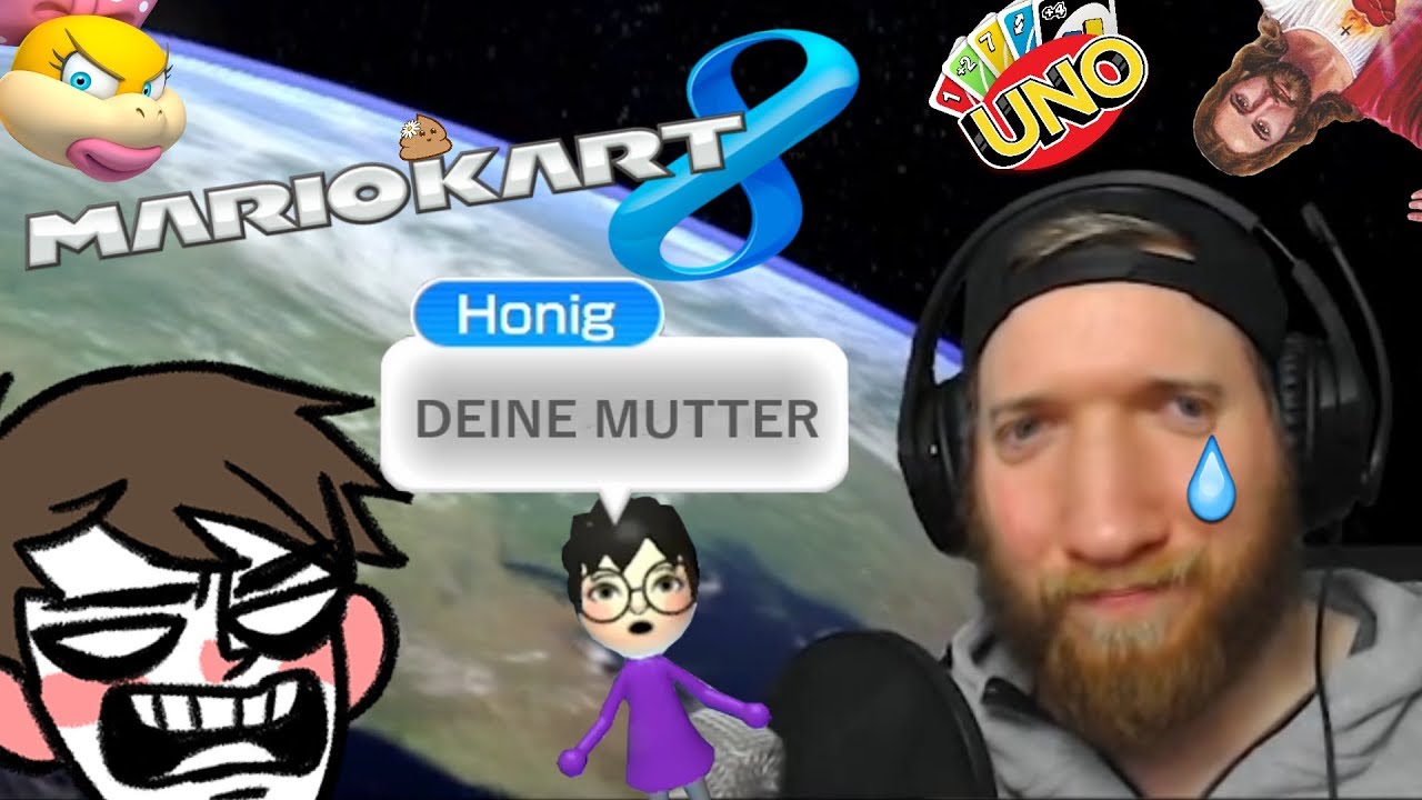 m00sician, Malternativ und Honigball zerstören sich in Mario Kart