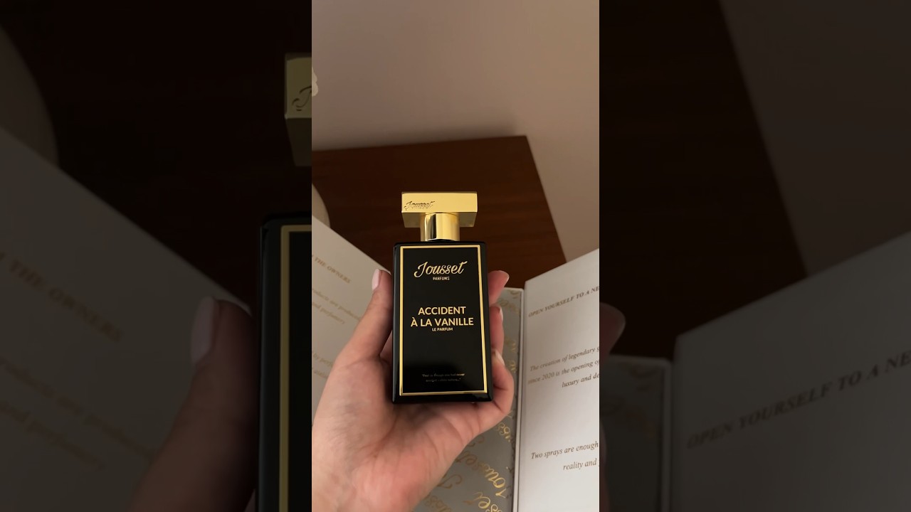 Jousset - Accident &agrave; la Vanille unboxing #jousset #joussetaccidentalavanille #accidentalavanille