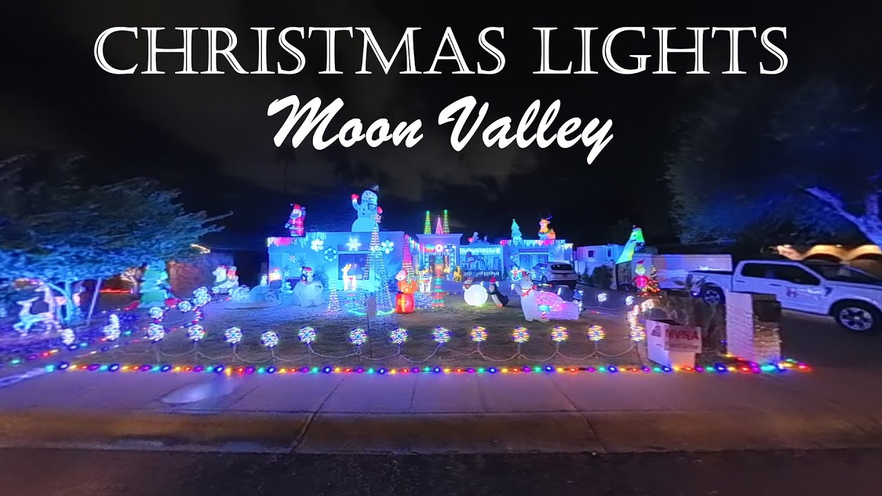 Phoenix Christmas Lights In Moon Valley