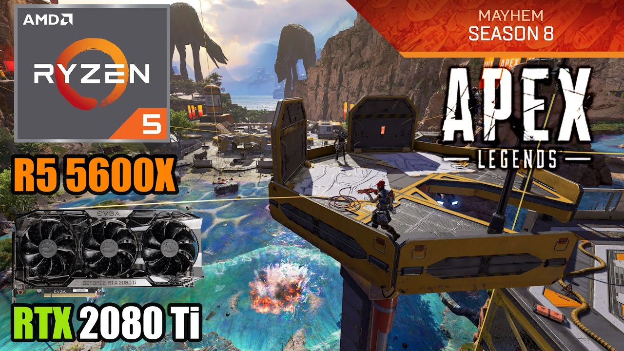 Apex Legends - RTX 2080 Ti + R5 5600X - 1080p, 1440p & 4K - High & Low Settings - Season 8