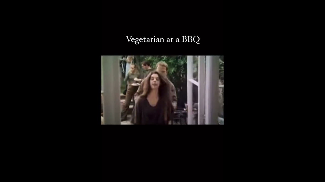 Vegetarian at a BBQ party