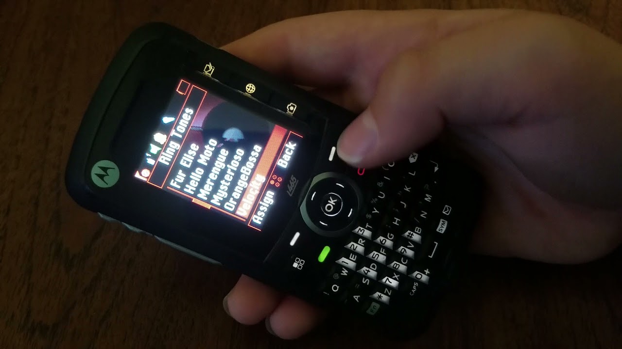 Motorola i465 clutch ringtones