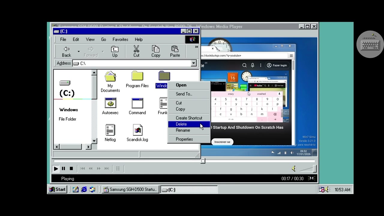 Samsung SGH-D500 Startup & Shutdown On Scratch Has BSOD ^6