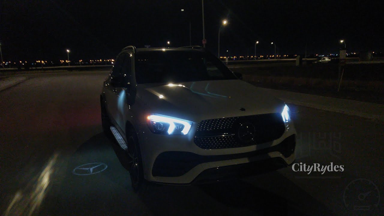 2021 Mercedes-Benz GLE 350 At Night