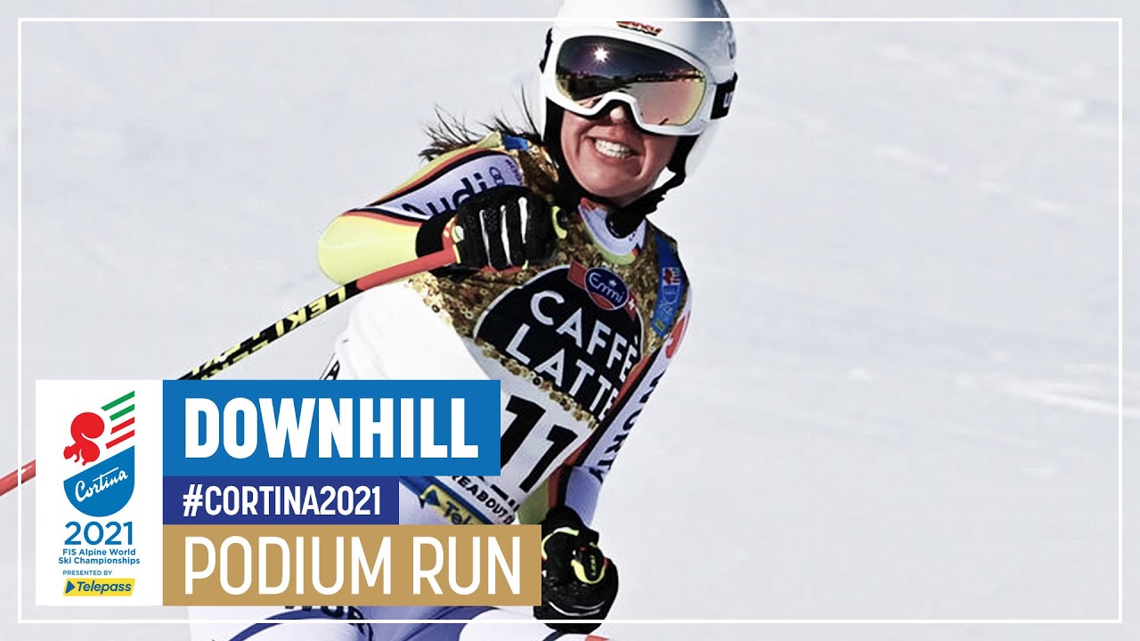 Kira Weidle | Silver | Women&rsquo;s Downhill | 2021 FIS World Alpine Ski Championships