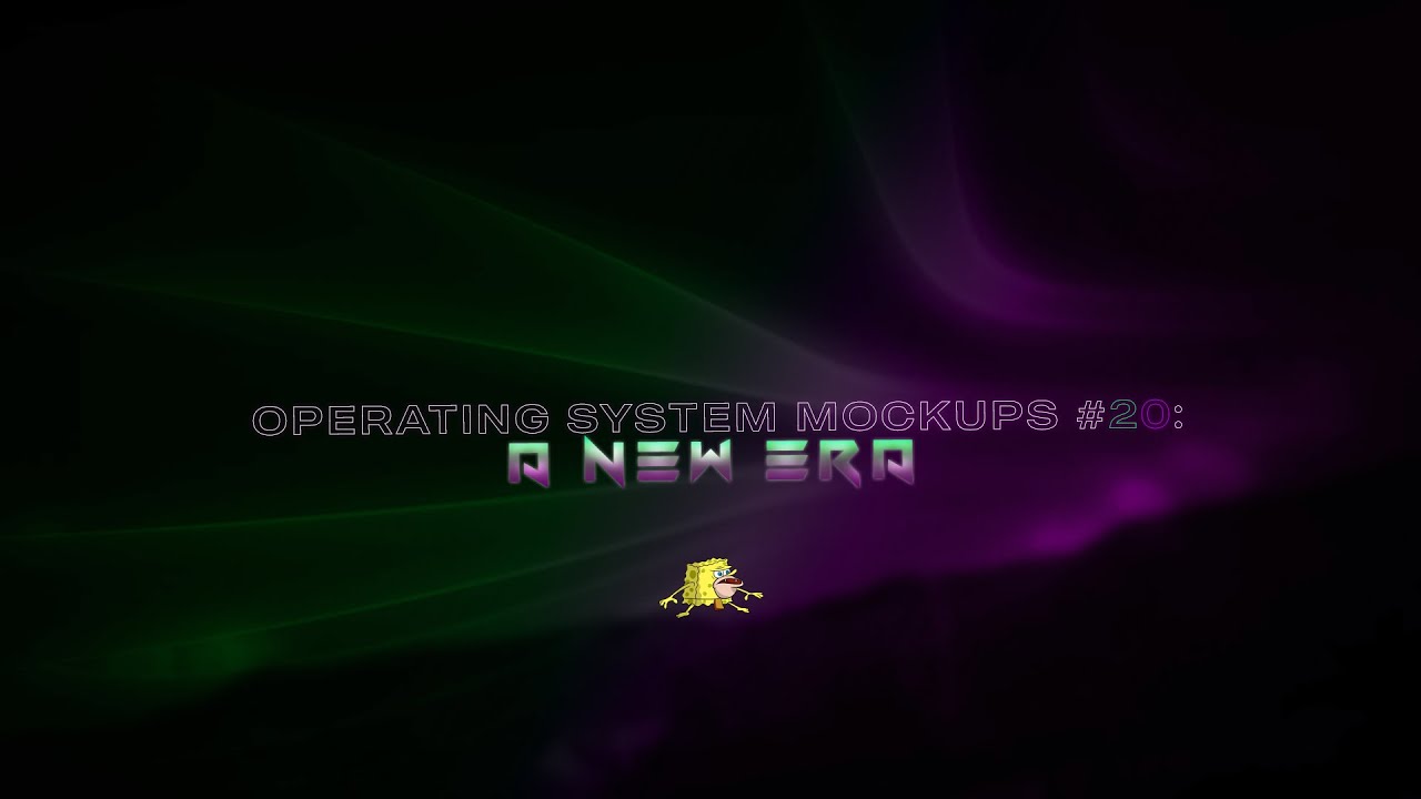 Operating System Mockups Ep. 20: A New Era | HEUR DEUR MAN