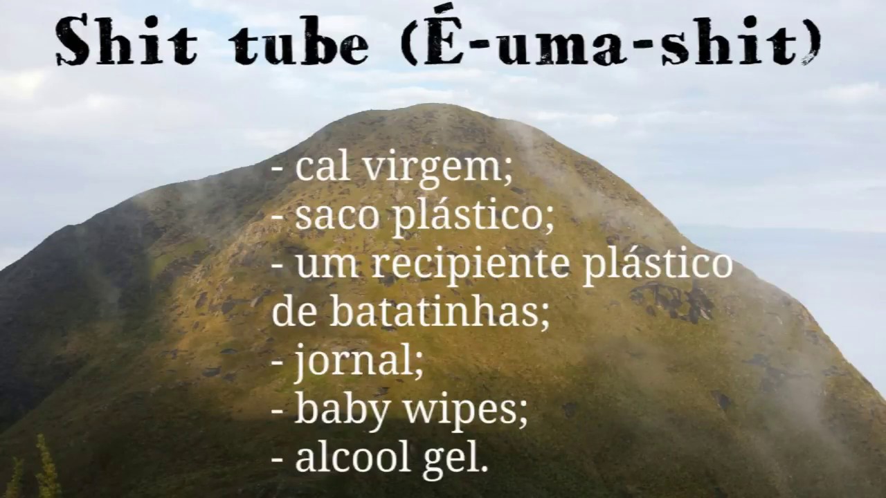 Shit tube 