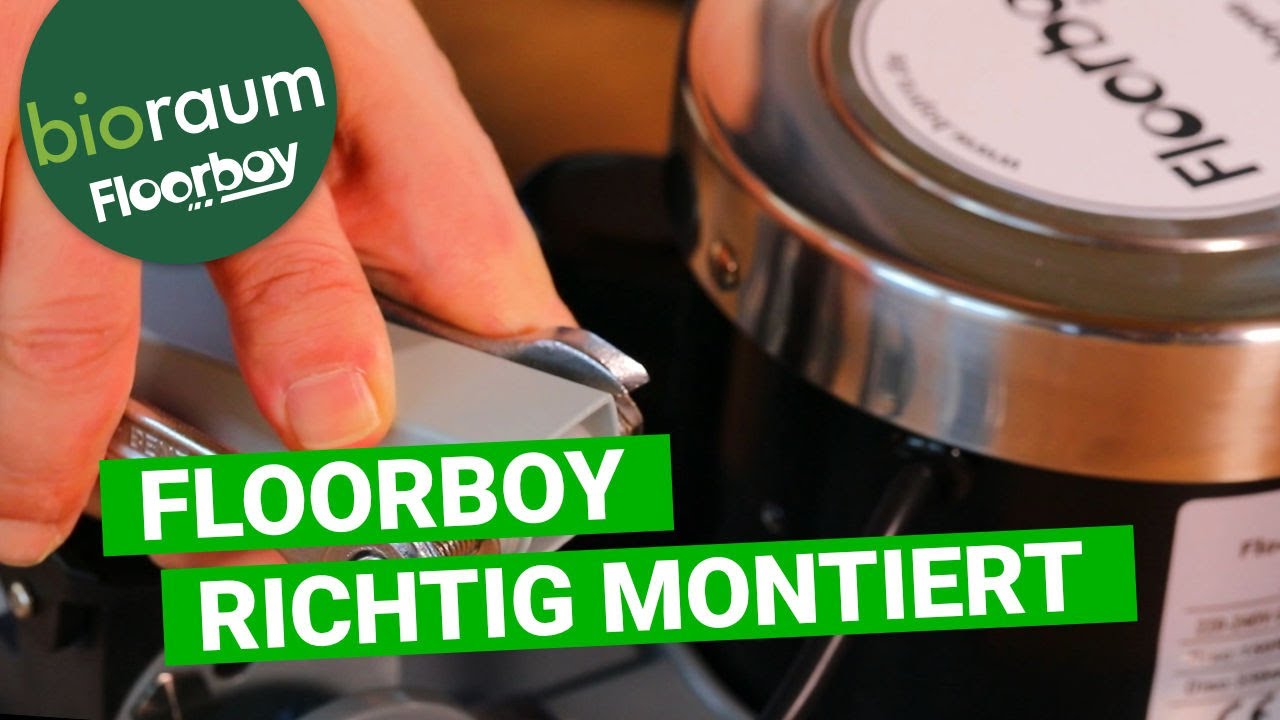 Floorboy Aufbau- und Montageanleitung Schritt für Schritt