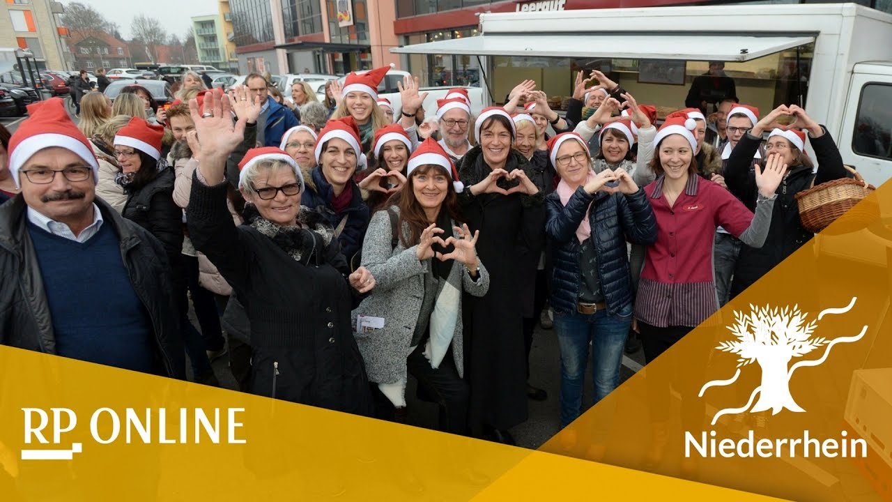 Weihnachts-Flashmob in Kevelaer