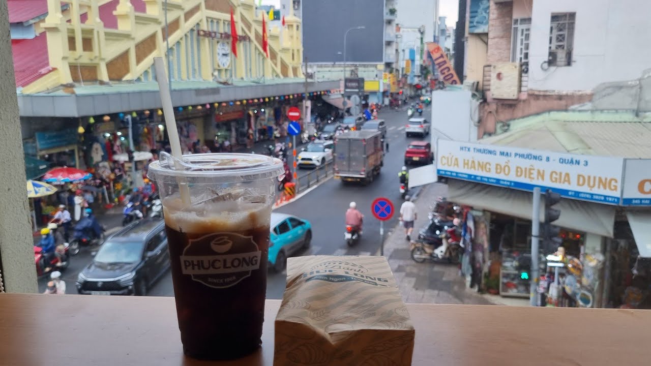 Lunch & Coffee, Tan Dinh, Saigon, Vietnam 