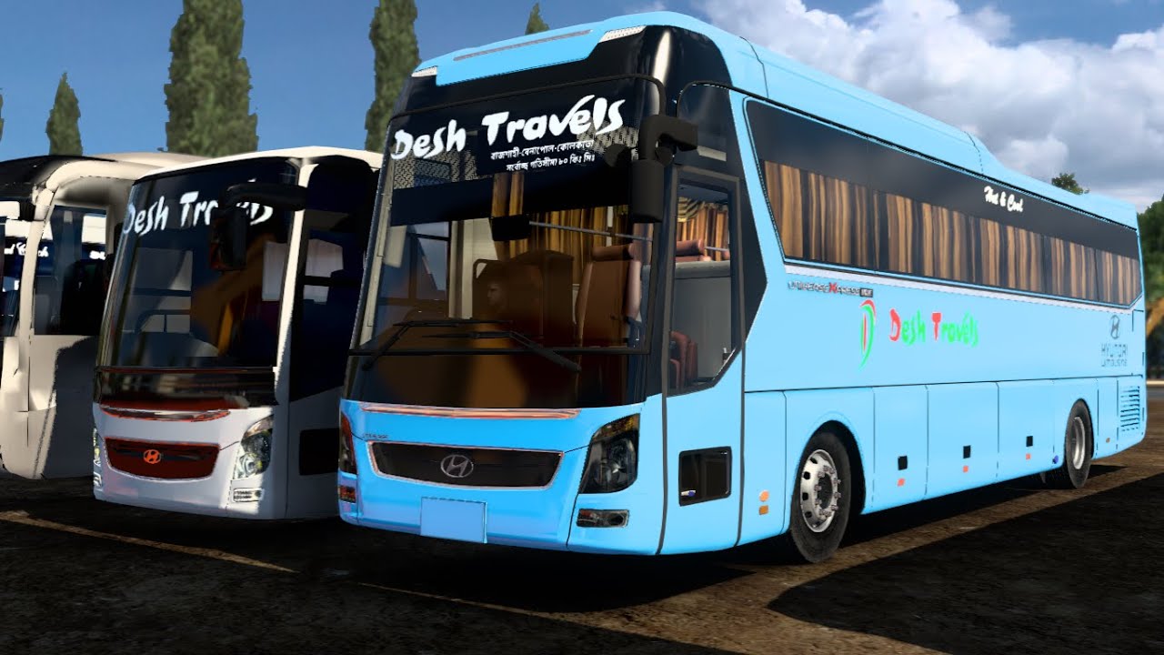 ETS2: Hyundai Universe Express Noble Full Version Showcase + Link