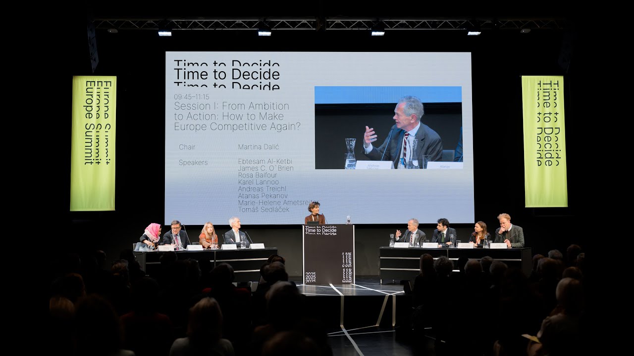 Session 1 Time To Decide Europe Summit 2025