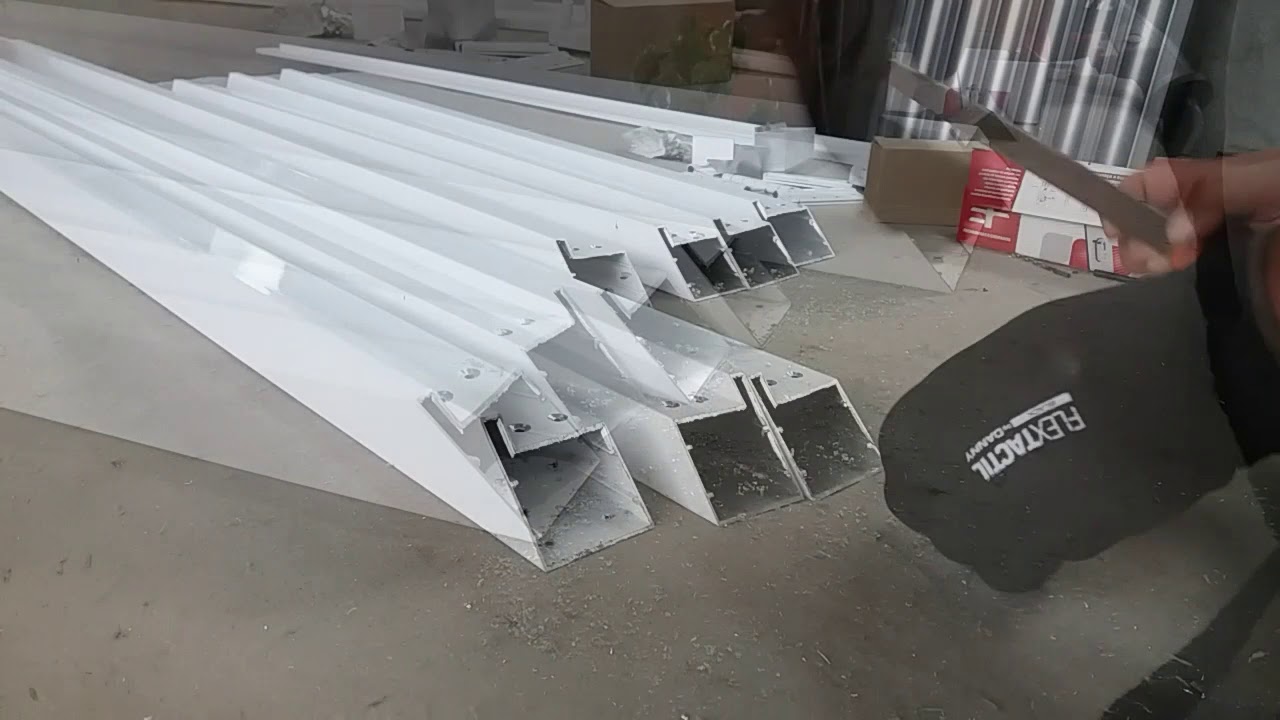 Portão de aluminio passo a passo/ video 2