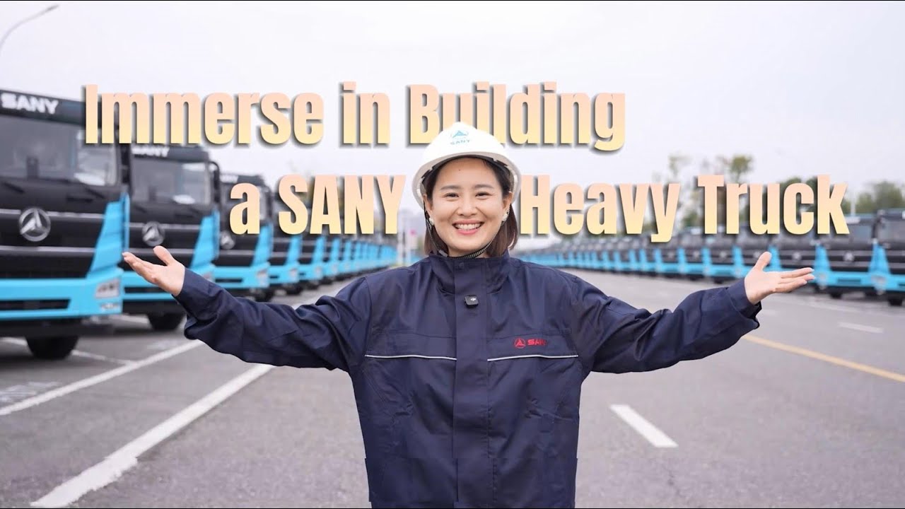 Join me for an exclusive tour of the SANY Intelligent Truck Industrial Park!