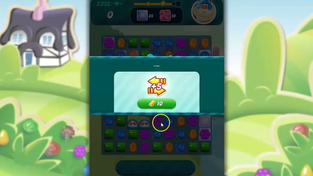 Candy Crush Level 5312 Talkthrough, 15 Moves 0 Boosters