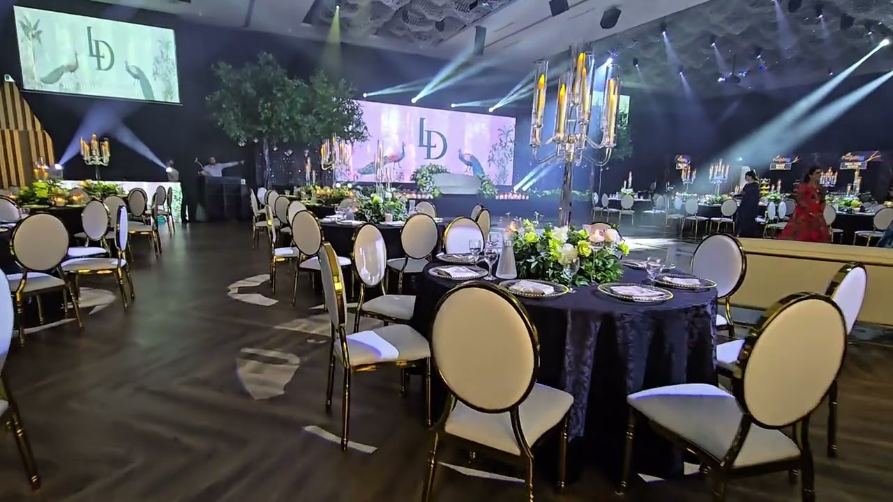 Power Entertainment ( Ikon Event Space) Peacock inspired decor