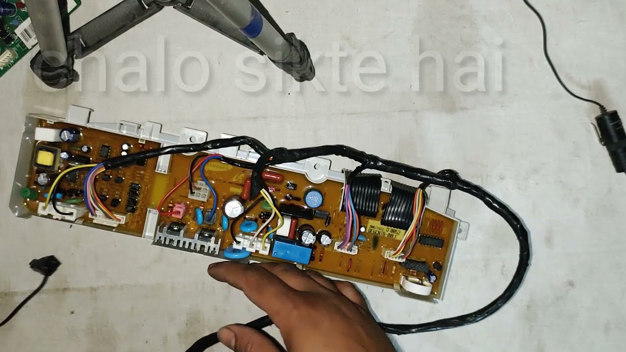 Samsung topload washer 13 buttom pcb power off and death problem solve
